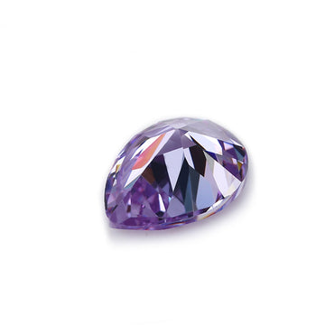 Pear Lavender CZ Loose Gemstones